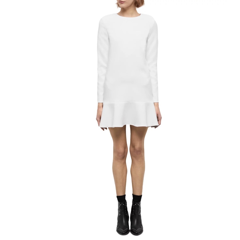 The Kooples Long Sleeve Ruffle Hem Dress